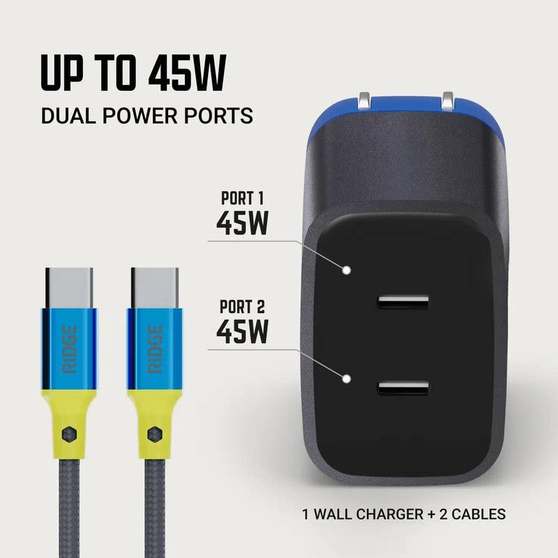 Wall Charger Set - 45W - Legacy Spec
