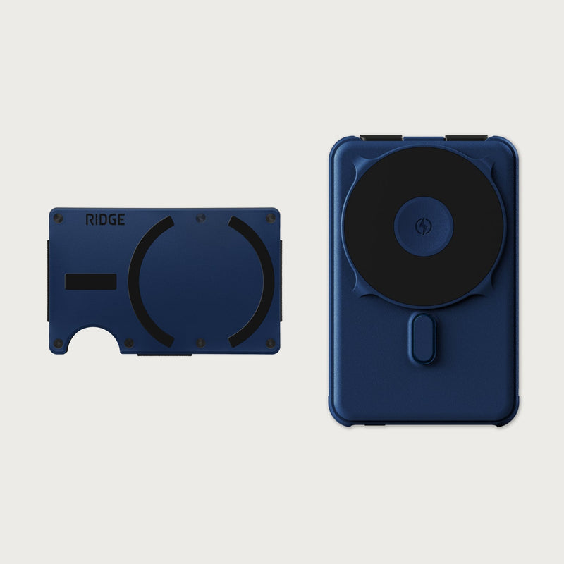 Ridge Wallet for MagSafe + Power Bank - Dark Harbor — image 1
