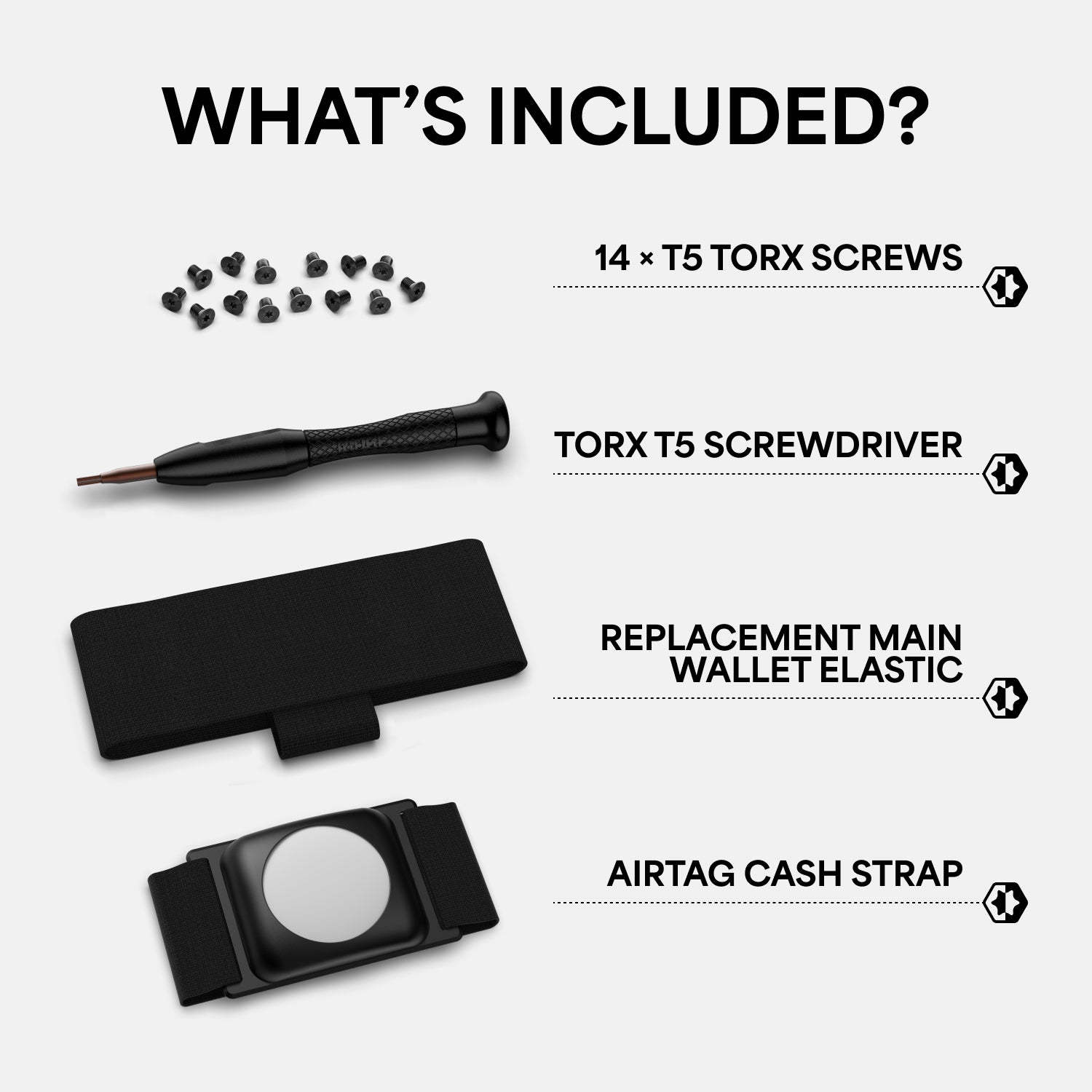 Airtag Cash Strap