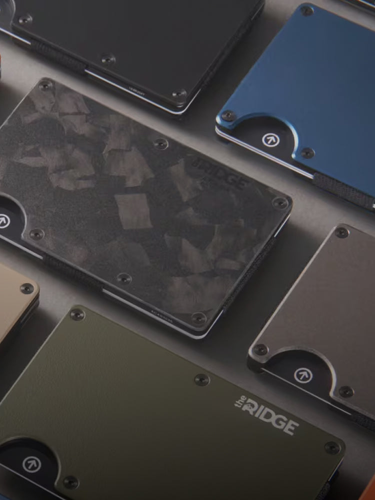 Slim & Strong Forged Carbon Wallet | The Ridge – Ridge CA
