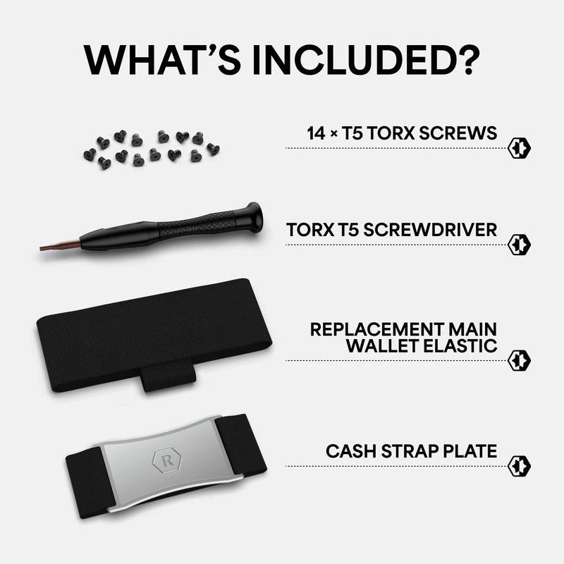 Cash Strap Kit - Silver