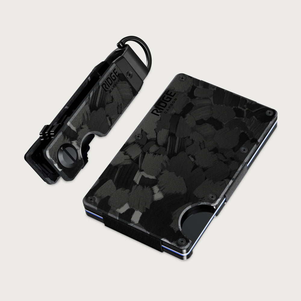 Slim & Strong Forged Carbon Wallet | The Ridge – Ridge CA