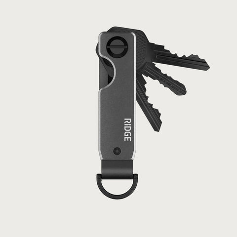 Gunmetal KeyCase: Slim Key Organizer // The Ridge – Ridge CA