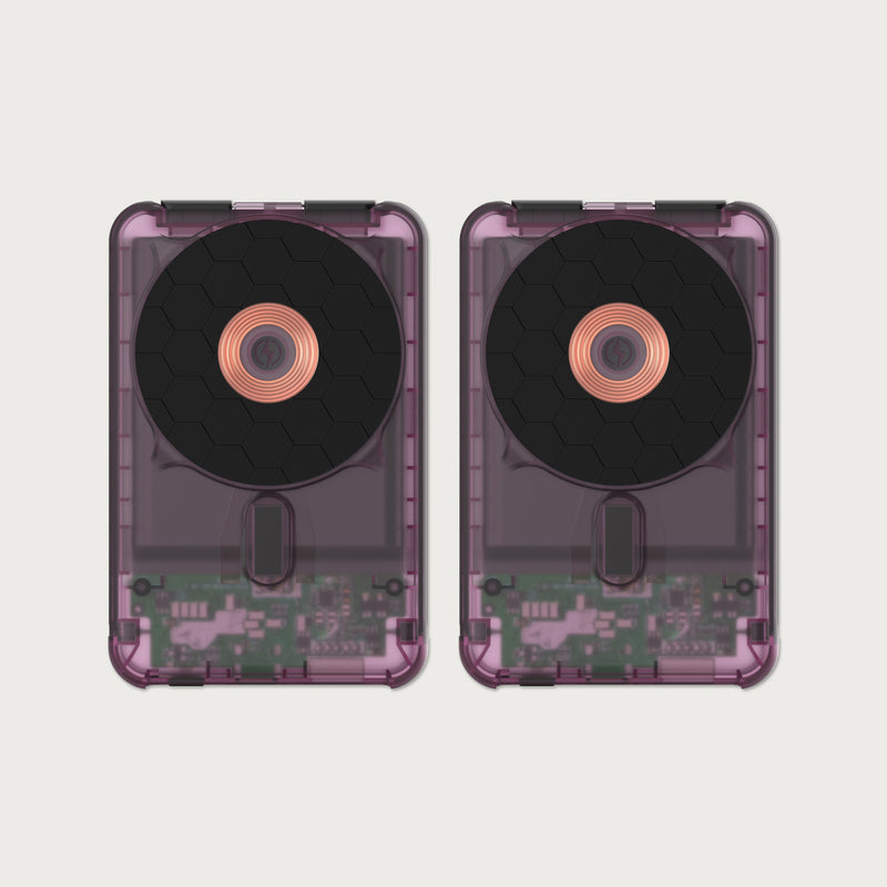 Ridge Power Bank - 10k mAh Bundle - Atomic Purple - 2-Pack