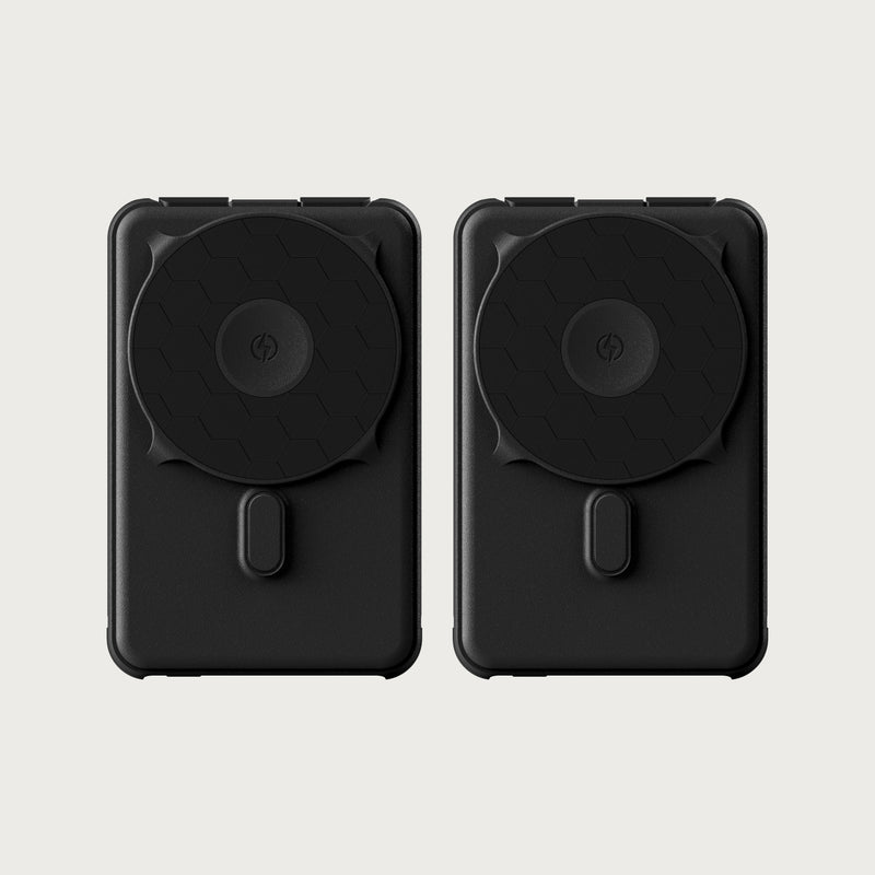 Ridge Power Bank - 10k mAh Bundle - Matte Black - 2-Pack