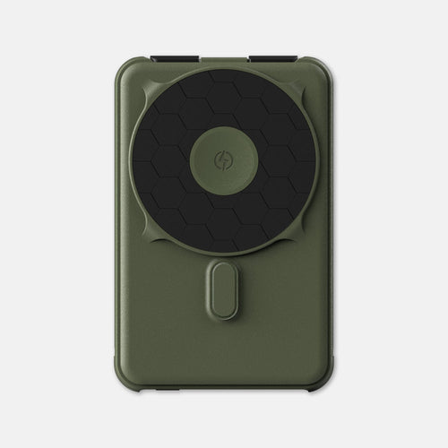 Ridge Power Bank - 10k mAh - Matte Olive