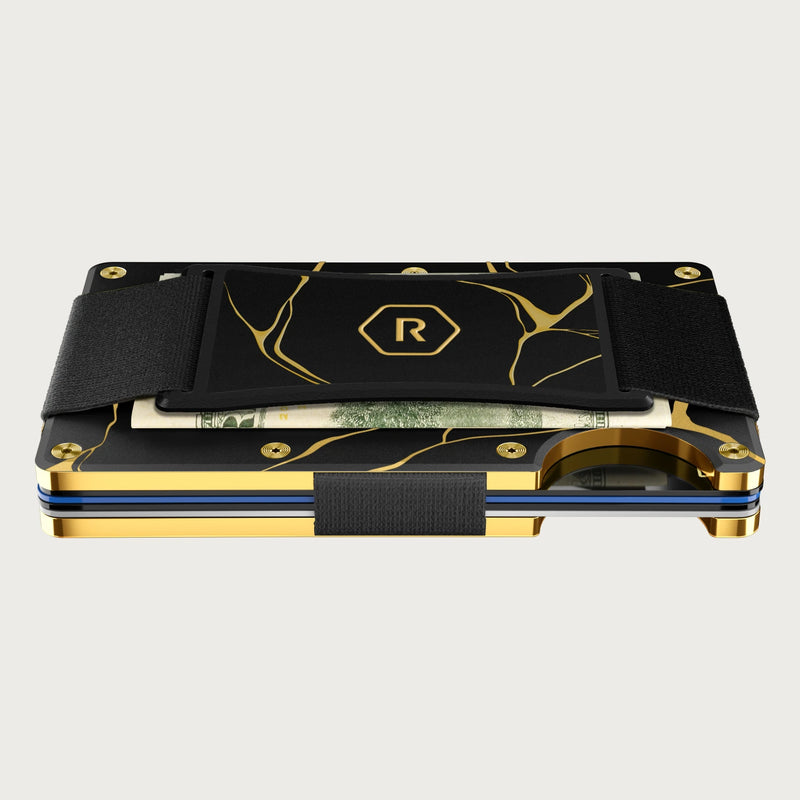 Ridge Wallet - Kintsugi - Black