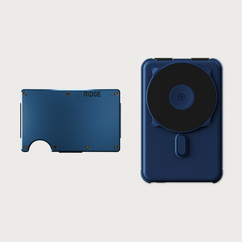 Ridge Wallet + Power Bank - Alpine Navy + Dark Harbor — image 1